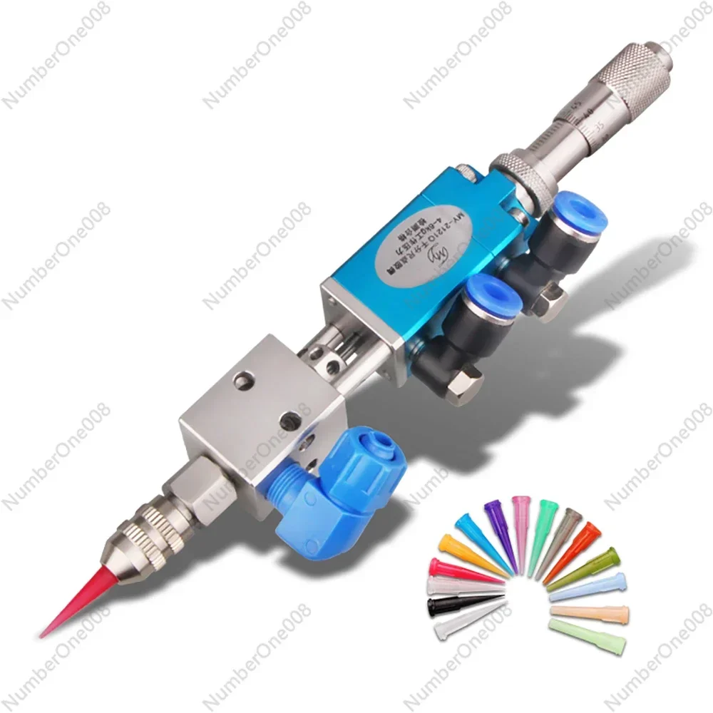 

Industrial Dispensing Valve Pneumatic Double-Acting Needle-off Glue Dispensing Valve MY-2121Q With Micrometer Adjustment Knob