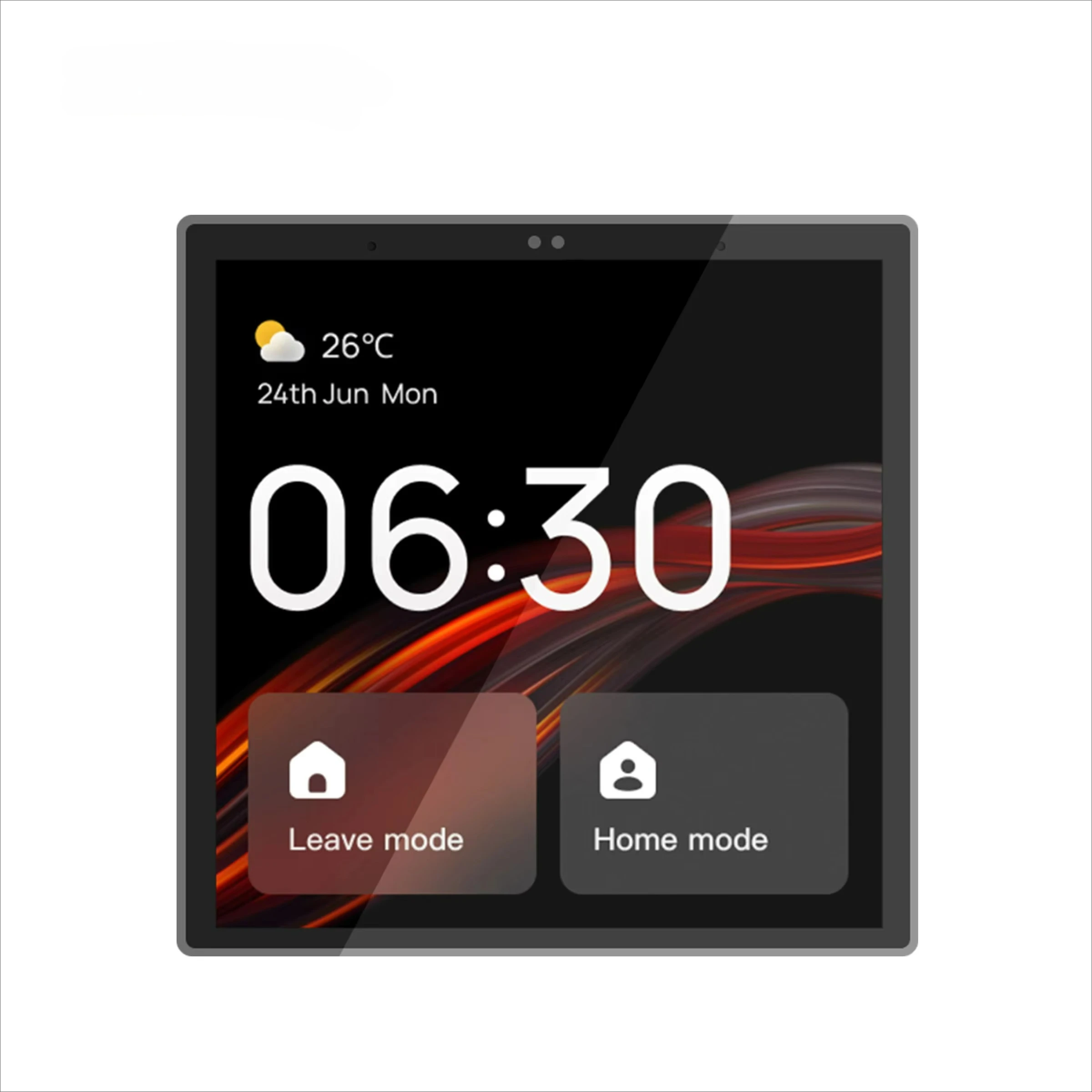 Smart Home WiFi ZigBee 4 Inch Screen Tuya Control Panel Touch Screen With Alexa Voice Service