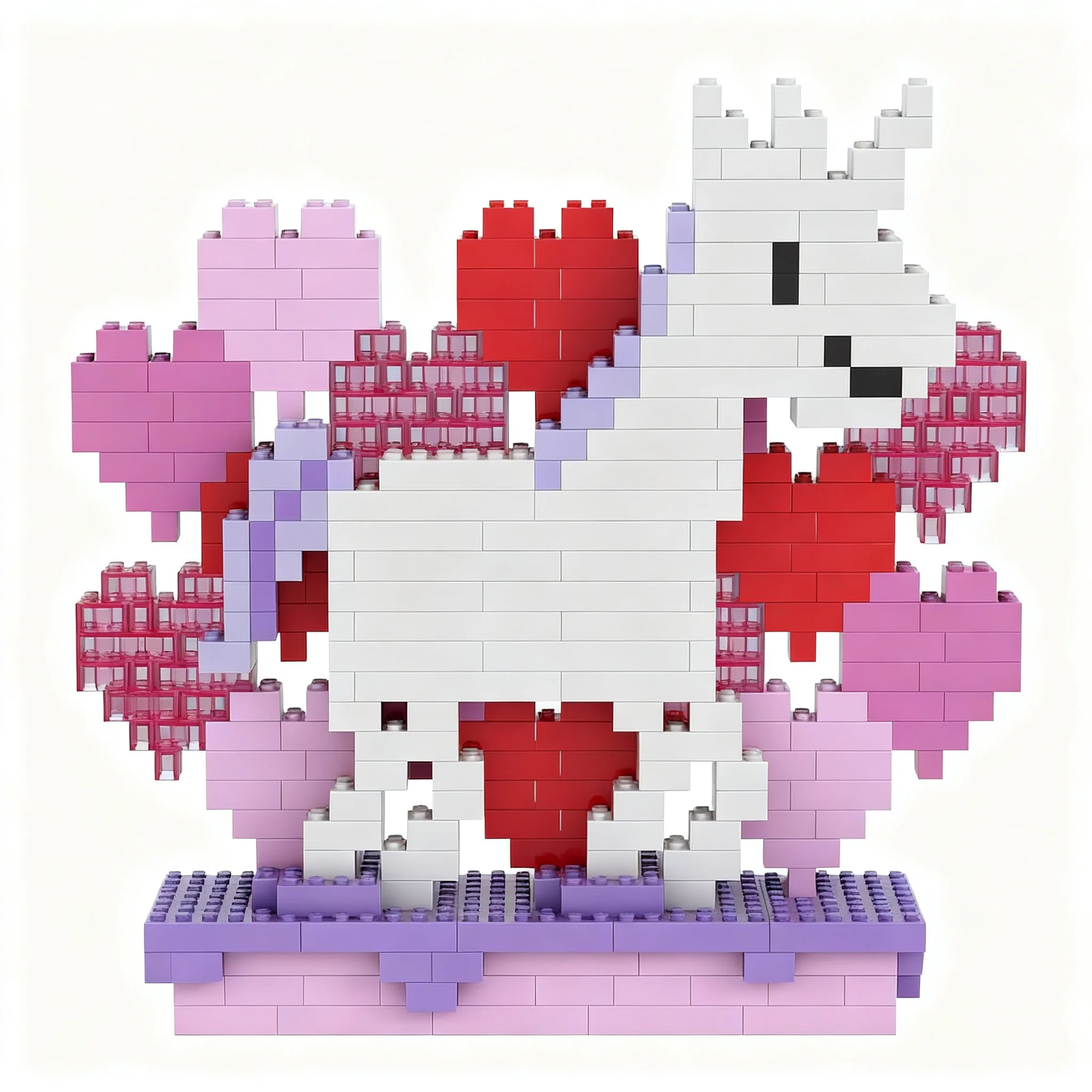 467pcs MOC Classic Enclose Unicorn Model Christmas Gift Collectible Display Home Decor And Creative Set Shelf