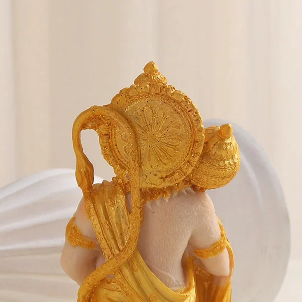 New Resin Craft Statue Indian Monkey God Hanuman Temple Decoration Home Decoration Accessories  Fairy Garden  Home Decor