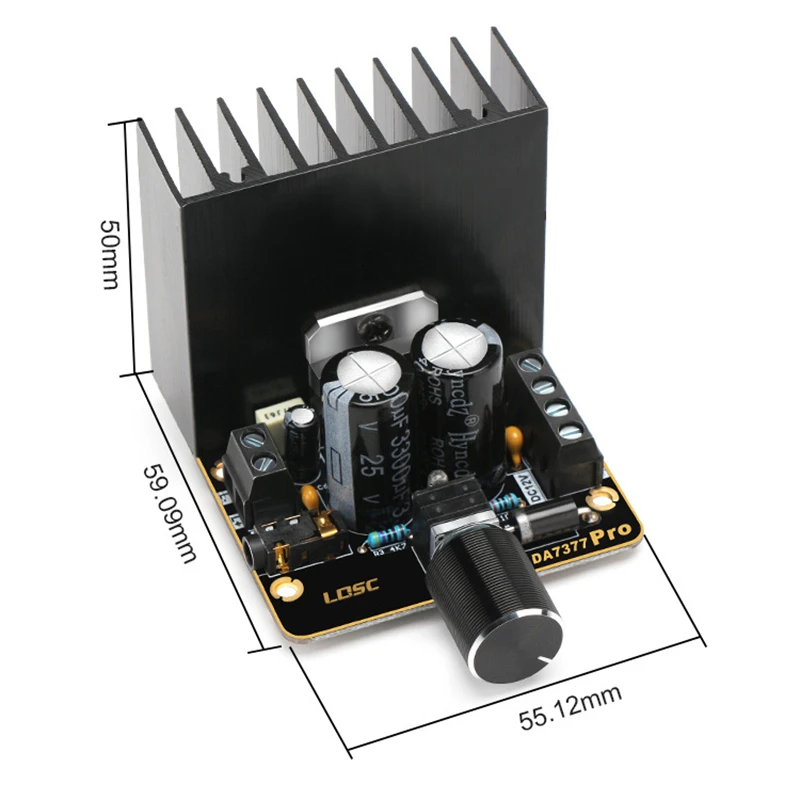 RIXITE TDA7377 Audio Amplifier Board 35W*2 Dual Channel Stereo Power Amplifier Car AMP Home Sound Theatre DIY Speakers