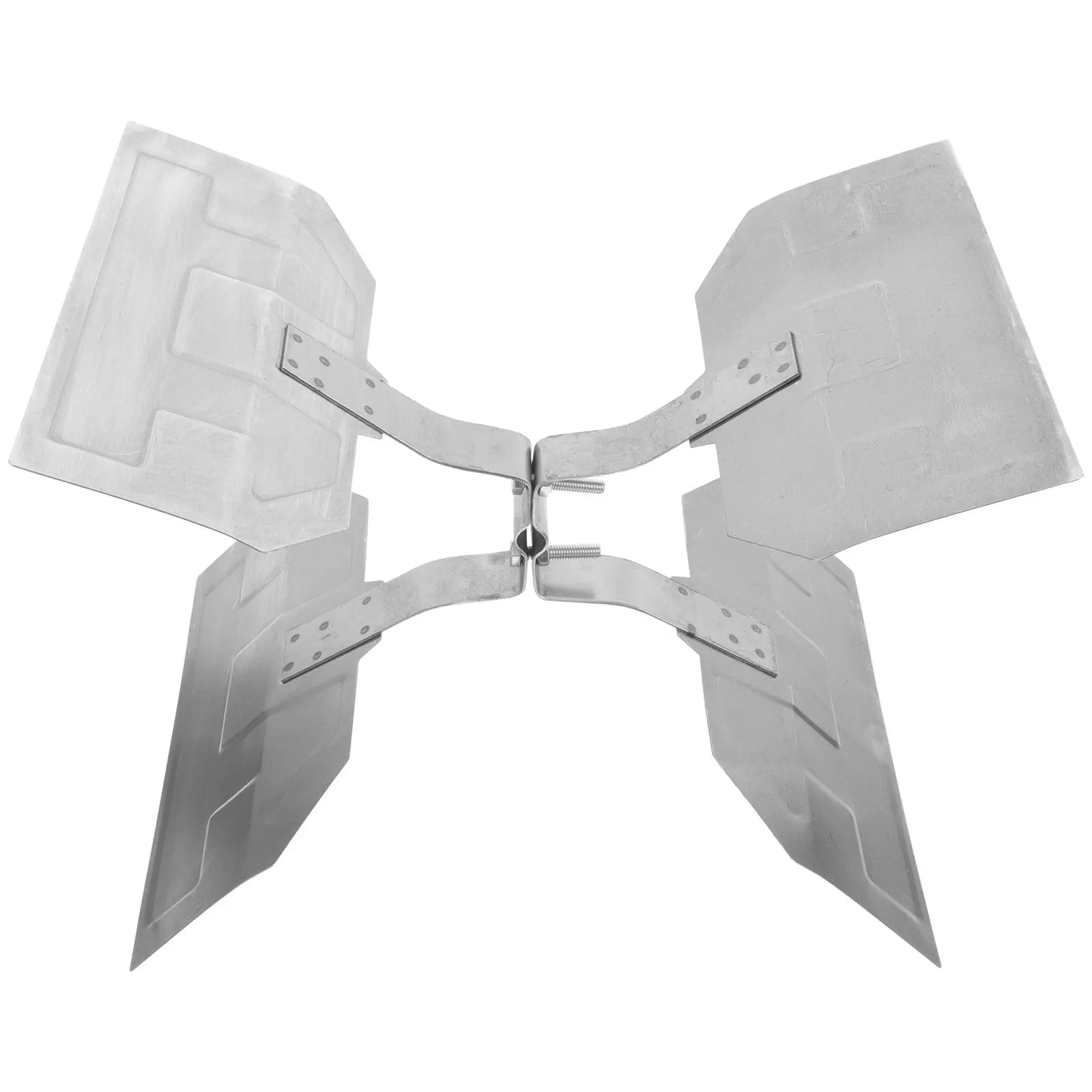 

1Pair Fan Blades Metal Construction for Durability and Stability Convenient Accessory for Agricultural