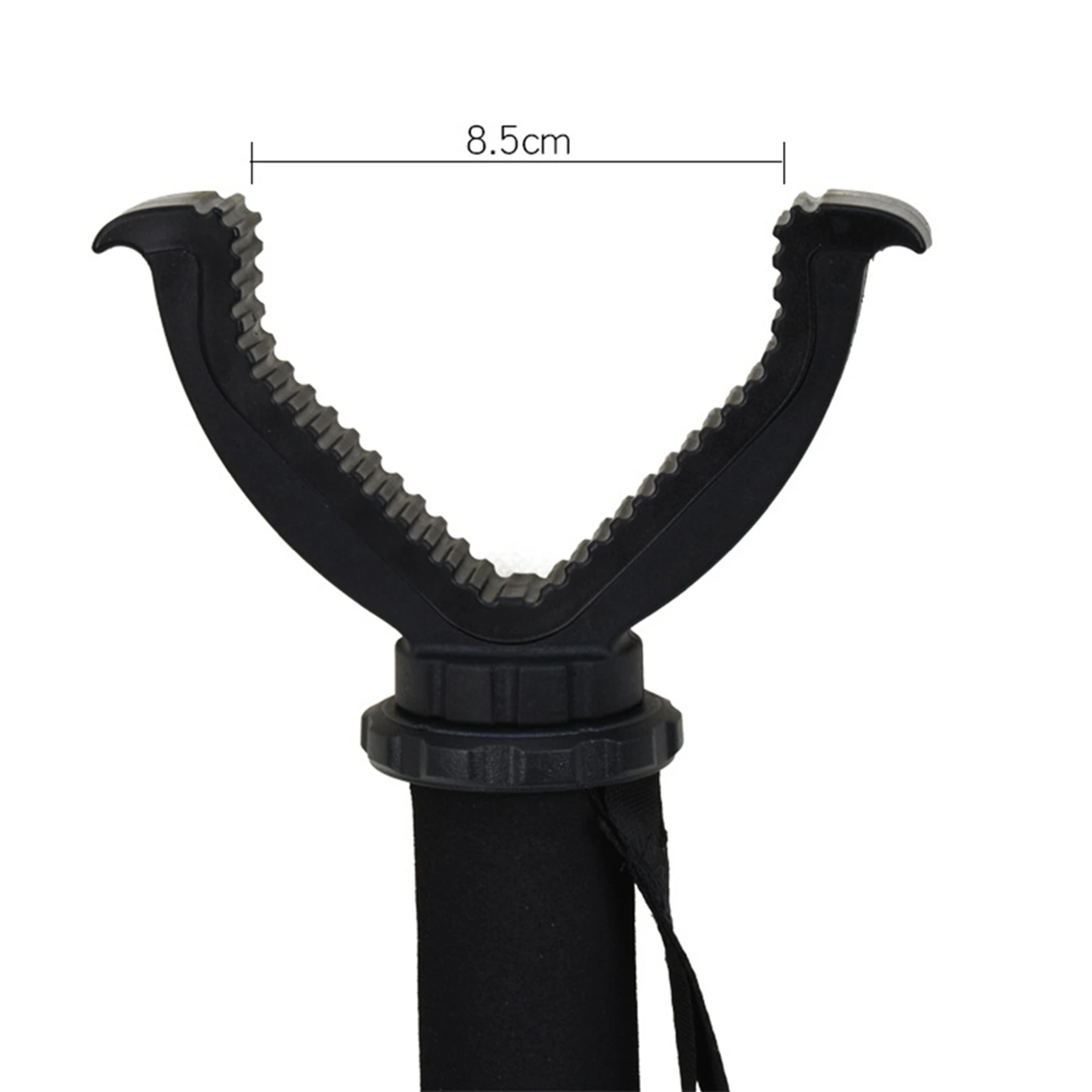 【SPECIAL】2X Aluminum Alloy Hunting Stand Adjustable Height Monopod Portable Hunting Accessories With Anti-Lost Wristband