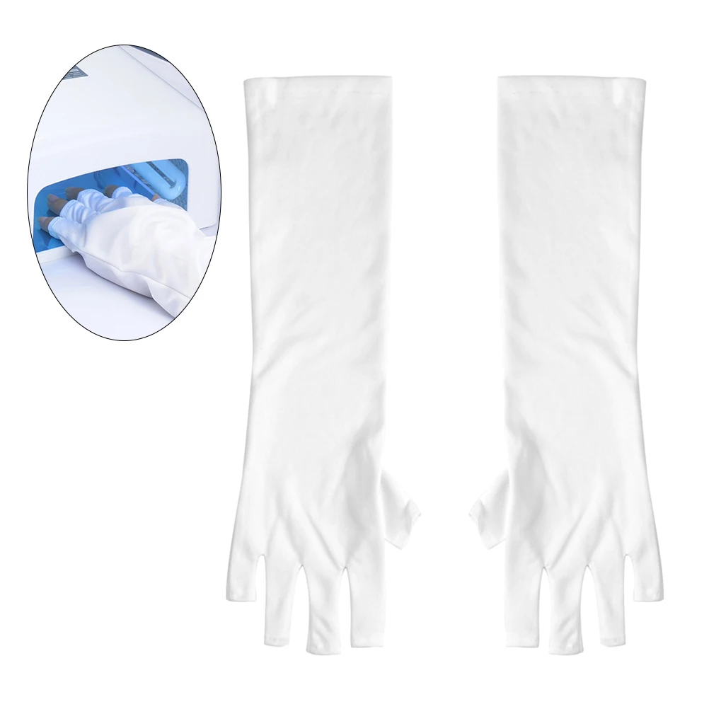 

Phototherapy Gloves Protection Tools Anti Nail Accessories UV for Shield Manicure Accessories Nail uv gloves