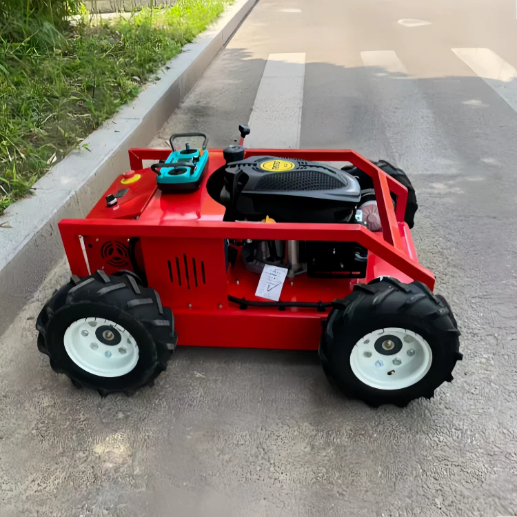 Free Delivery SDLOT Custom Dual Function Crawler Robot Mower CE EPA EURO5 Public Park Trimmer
