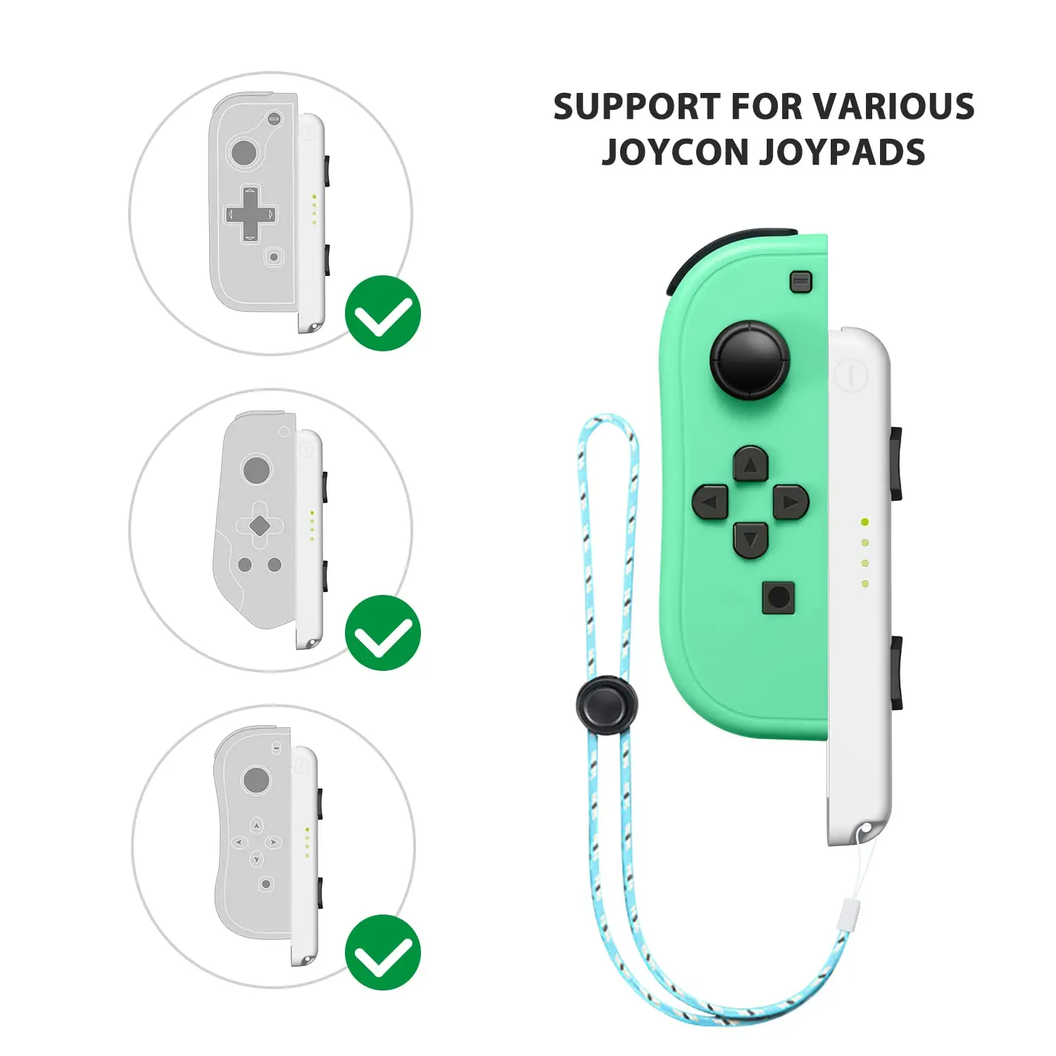 どうぶつの森の交換の楽しみを切り替える-コンストラップセットジョイコンコンコンコンコン