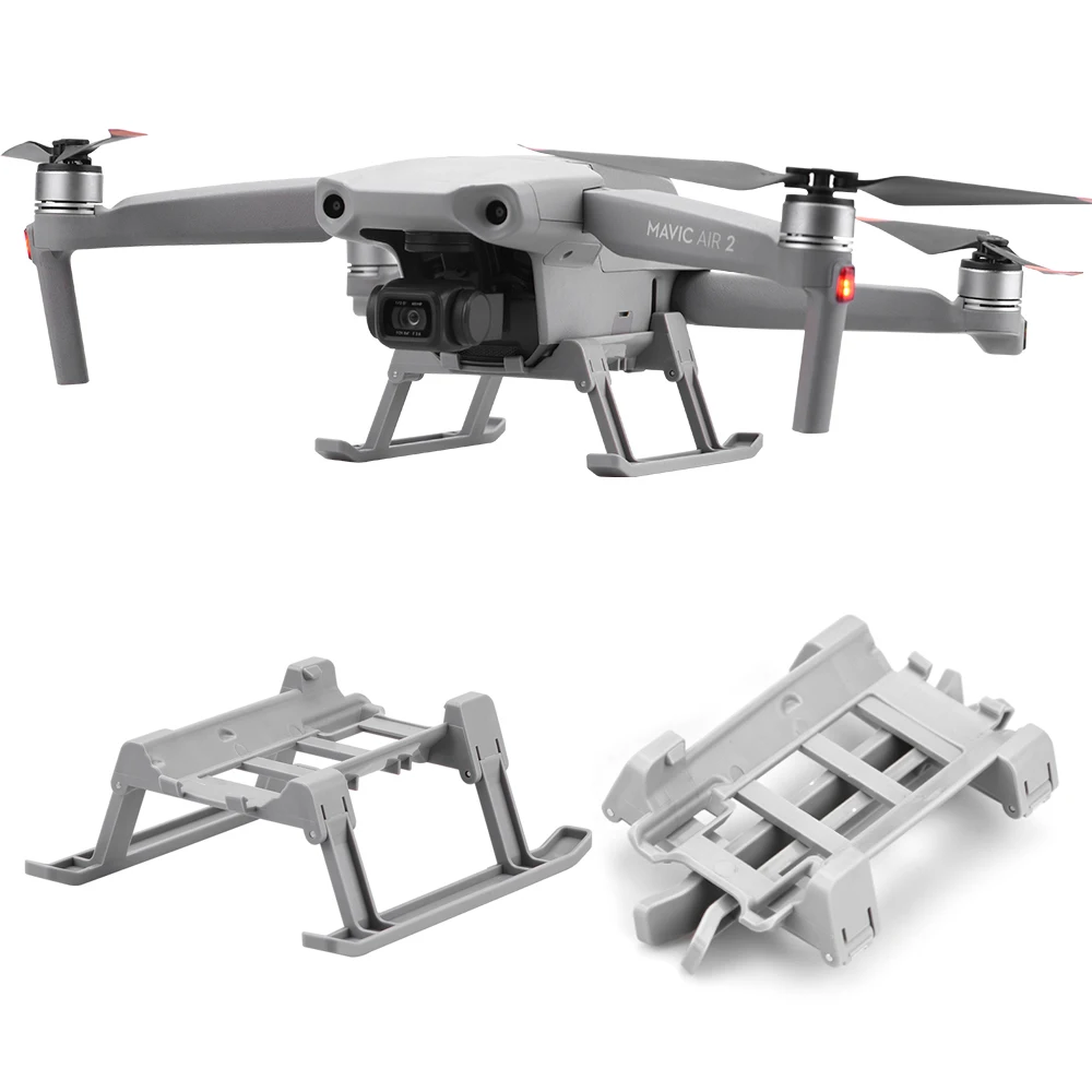 Landing Gear for DJI Mavic Air 2/AIR 2S Drone Foldable Extended Leg  Support Feet Protector for DJI Air 2/AIR 2S Accessory