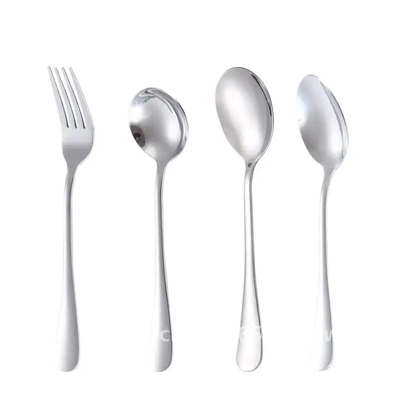 

Stainless Steel 1010 Series Cutlery Set - Premium Quality Knife Fork And Spoon Combo for Western Food Steak Hotel Coffee Mixing