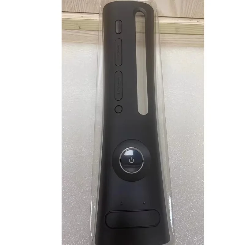 FOR New Xbox 360 Faceplate BLACK Console Replacement Face plate Cover