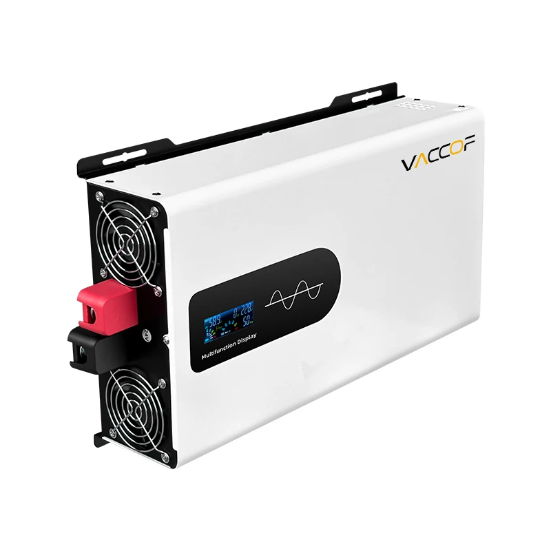DC to AC Inverters LCD Type 5000W 6000W 8000W 10000W Solar Car Inverter 12v 24vdc 110v 220vac Modified Power Converter