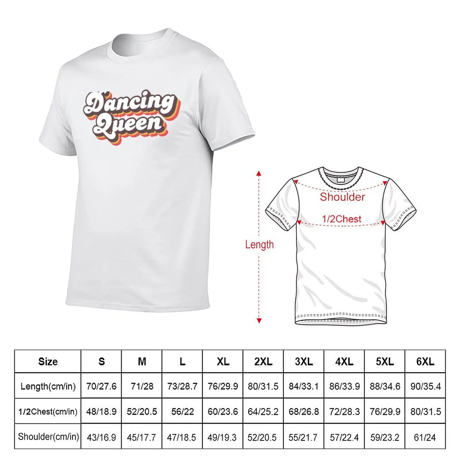 Dancing Queen | Vintage 1970s Retro Disco T-Shirt Sport Basic Moisture Wicking Tee