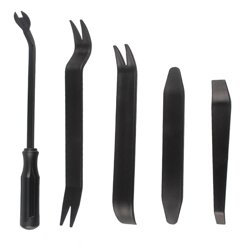 

5Pcs Auto Trim Removal Tool Kit Plastic Pry Tool Kit Car Interior Door Panel Clip Fastener Automotive Dissembly Tool Kit Set