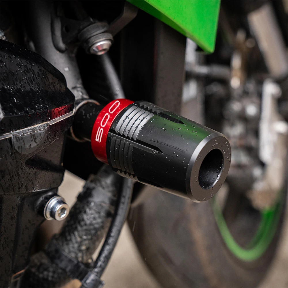 For Kawasaki Ninja 500 500SE Ninja500 Z500 Z 500 2025 2024 Motorcycle Frame Sliders Crash Pad Falling Protection Exhaust Slider