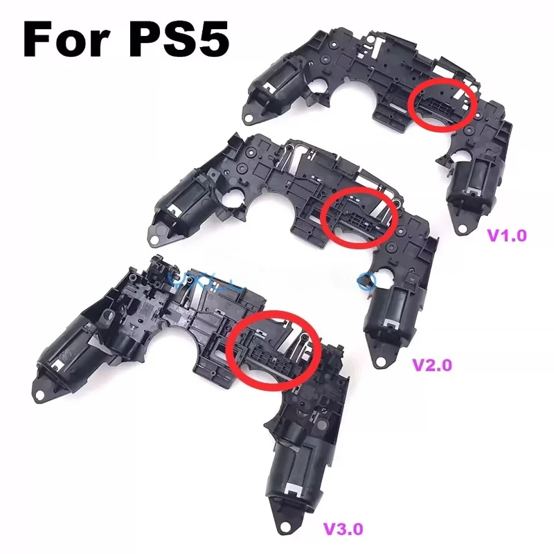 10 шт./лот для PS5 Dualsense V1.0 2,0 3,0 игровой планшет джойстик контроллер BDM 010 020 030 внутренняя рамка средний держатель кронштейн