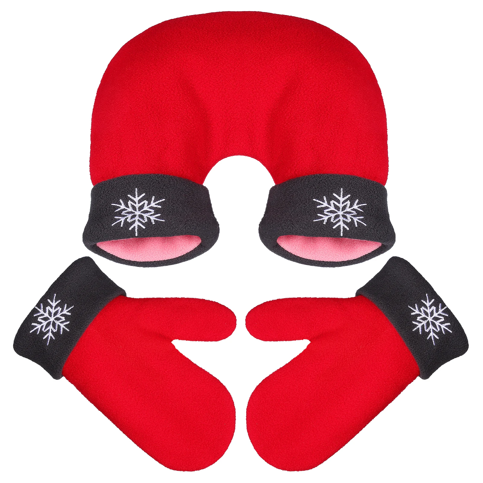 Gloves Warm Mittens U Shape Mitten Warm Thick Winter Mittens For Lovers Romantic Gift Hand In Hand Glove Set