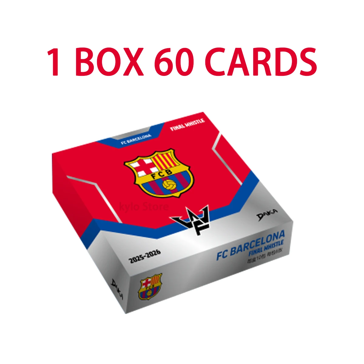 Original Daka 2026 Daka FC Barcelona Final Whistle Series Messi Neymar Pau Gasol Spieler Club Signiertes Trikot Sammelkarte Geschenke