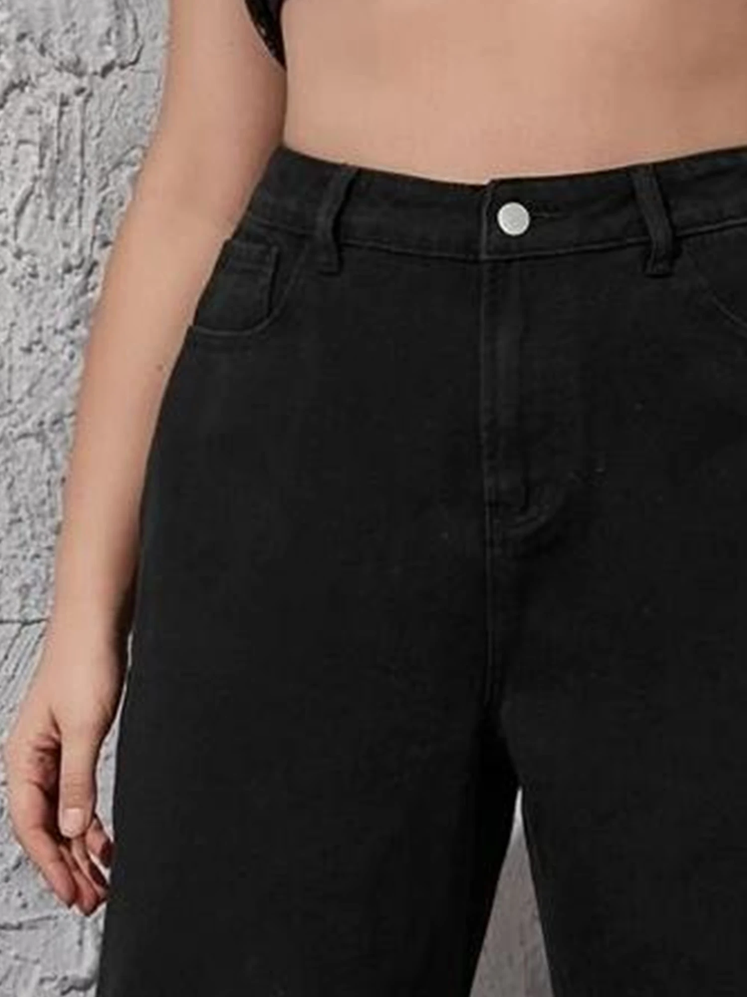 Plus Größe Weiß Jeans für Frauen Sehr Dehnbar Lose Passende frauen Denim Jeans 7XL Herbst Harem Kurvige Fitting Dame denim Hose