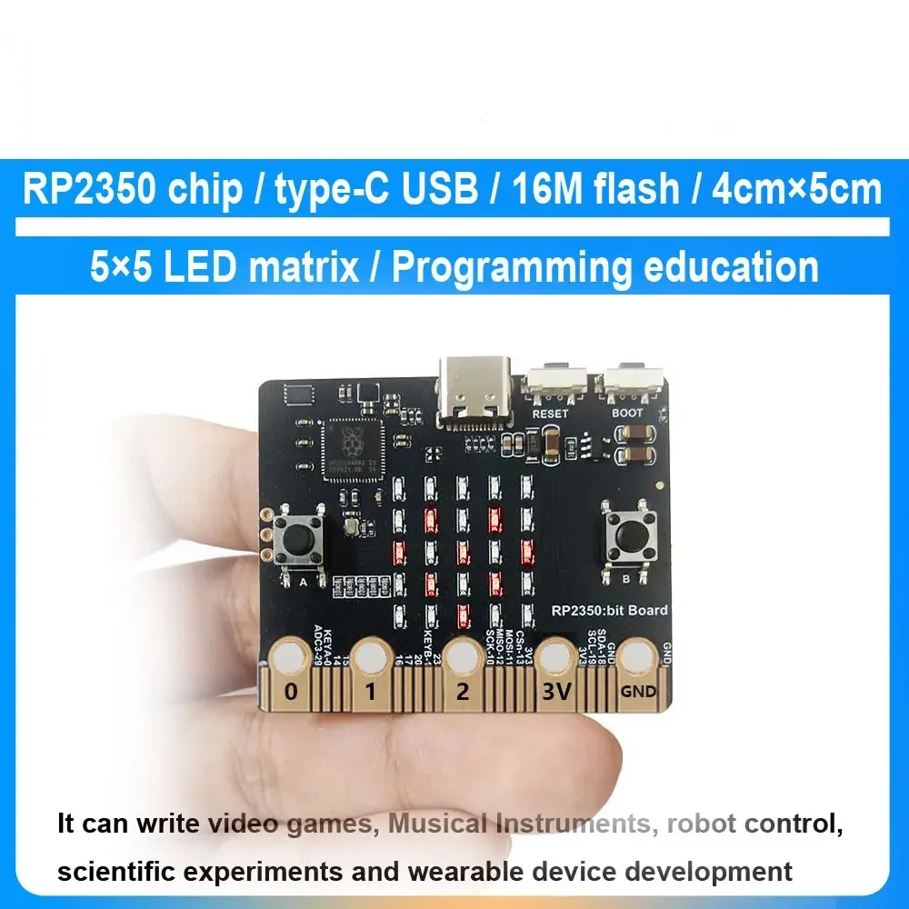 RP2350 bit Development board Python programming education development for children and teenagers Compatible With BBC Micro:bit