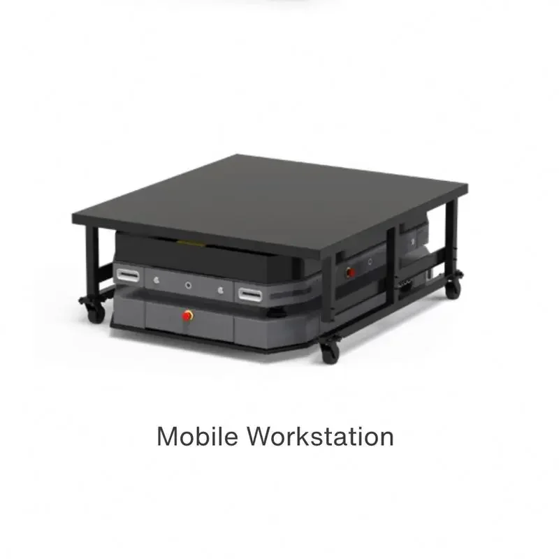 Trackless Vision Guidance AMR 660lbs Mobile Robot Chassis