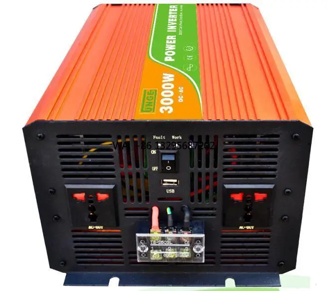 

Off Grid Solar Power System 3000w Pure Sine Wave Inverter for US Market