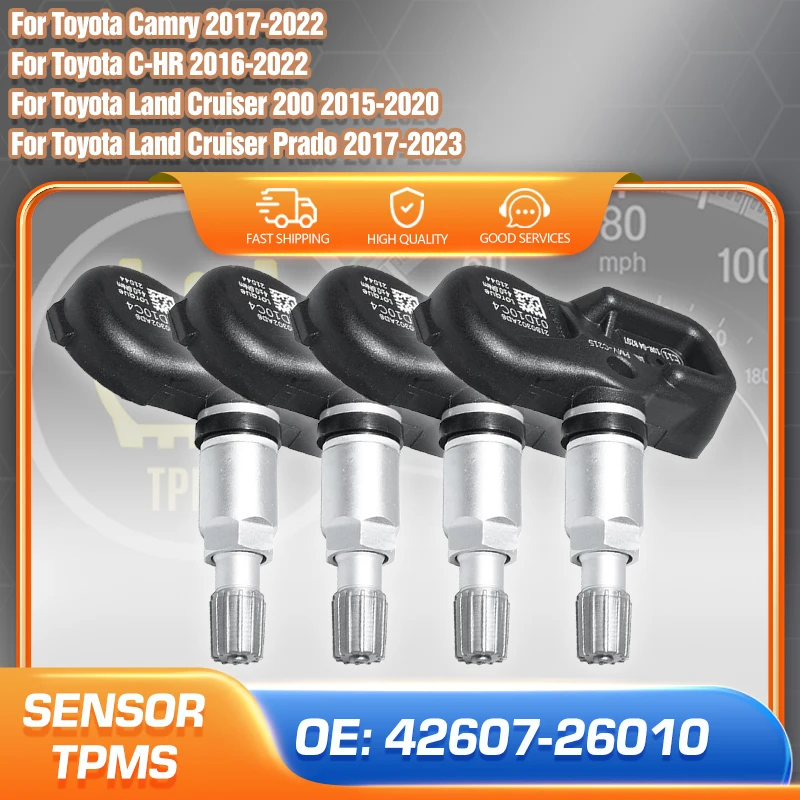 Tire Pressure Sensor For Toyota Camry Toyota CHR 2016-2022 Toyota Land Cruiser 200 2015-2020 Toyota Land Cruiser Prado 2017-2023