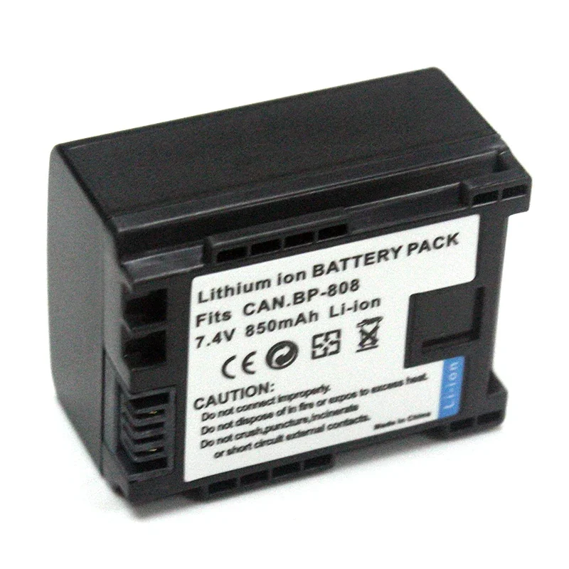BP808 BP-808 Digitale Camera Batterij voor Canon Camcorder VIXIA HF S30 G10 M30 M31 M32 iVIS HF10 HF11 HF20 HF200 LEGRIA HF M306 M36