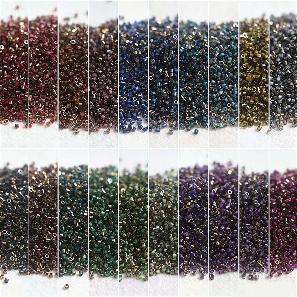 1800pcs 1.6mm Gold-Plated Antique Beads Handmade DIY Bead Collection Embroidery Bag Diamond Bracelet Necklace Accessories