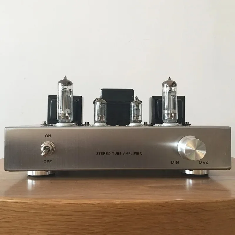 Audiophile 6C19 Tube Power Amplifier HIFI Stereo Class A Push-Pull Tube Amplifier Dual Channel Low Noise Vacuum Tube Amplifier