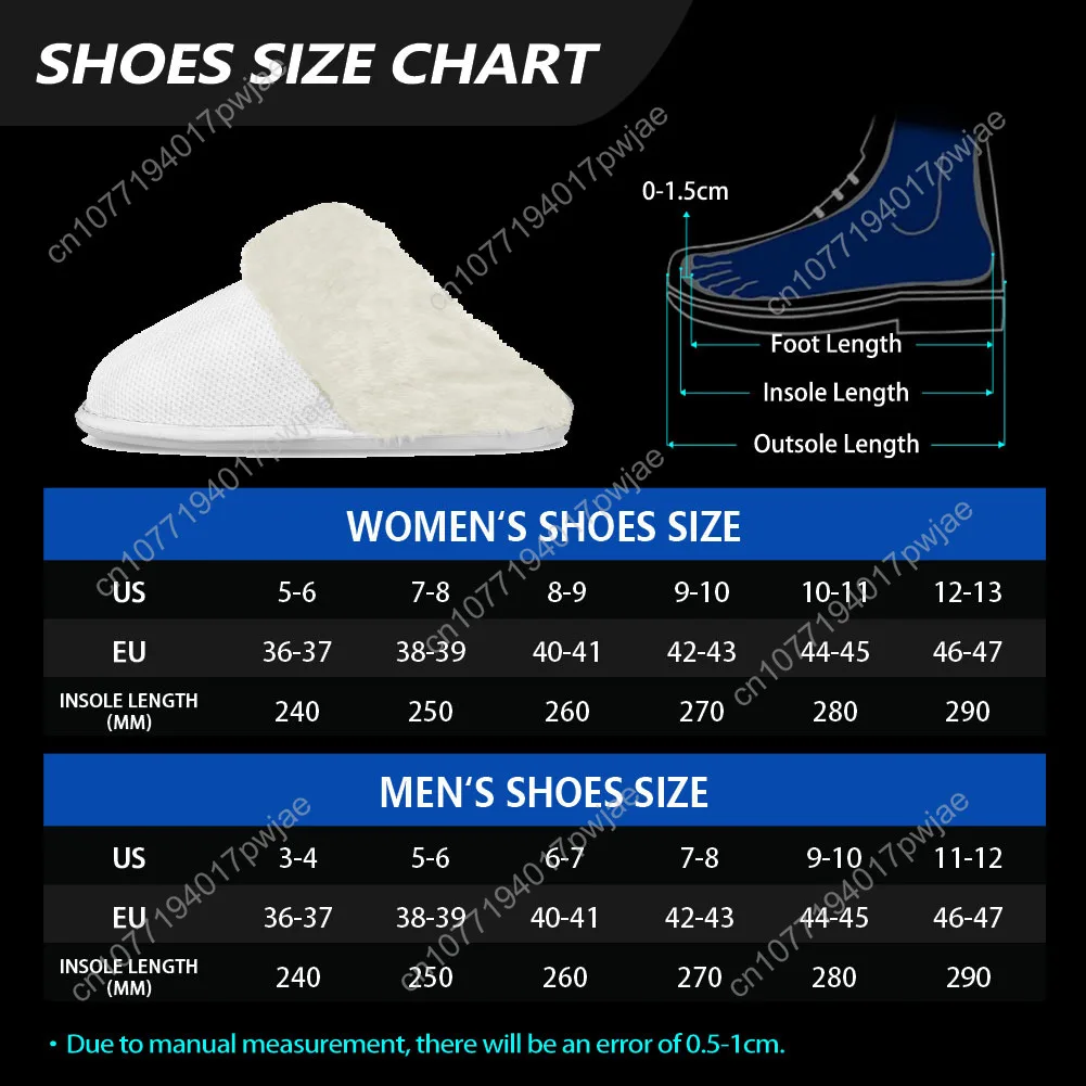 The Clash Rock Band شباشب قطيفة تحافظ على الدفء أحذية رجالي ونسائي للمنزل من القطن لغرفة النوم خفيفة الوزن شبشب دافئ أحذية مخصصة