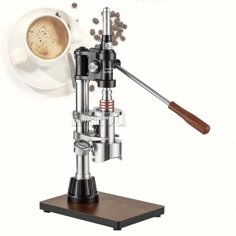 

Hand Press Italian Coffee Machine Manual Spinning Espresso Maker Manual/Pneumatic Variable Pressure Extraction