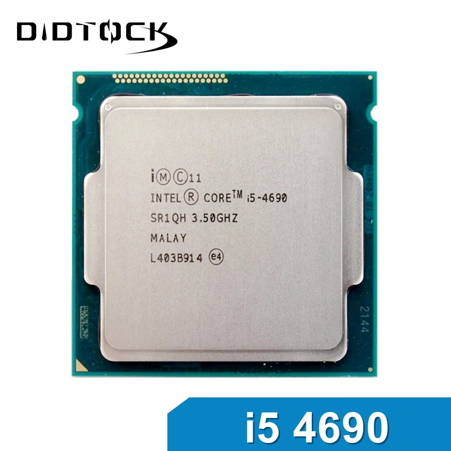 Intel Core i5 4690 CPU 3.5Ghz Socket LGA 1150 Quad Core SR1QH Desktop Processor