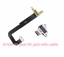 Original USB-C Power DC Jack Board Connector With Flex Flat Cable 821-00077-A For Macbook Retina 12