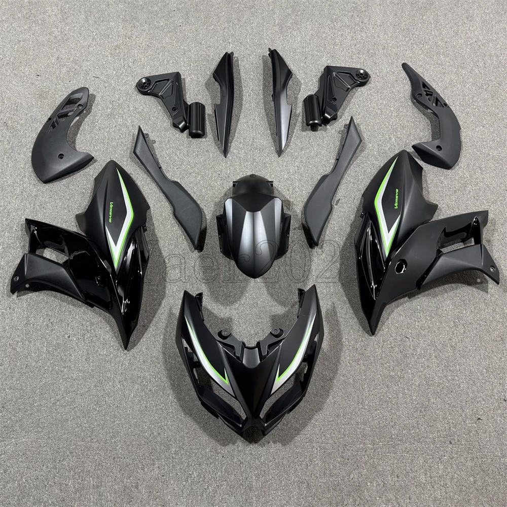 Suitable for KLE650 Versys650 2015 2016 2017 2018 2019 2020 2021 Injection Molded ABS Plastic Full Fairing Kit Mold Accessories