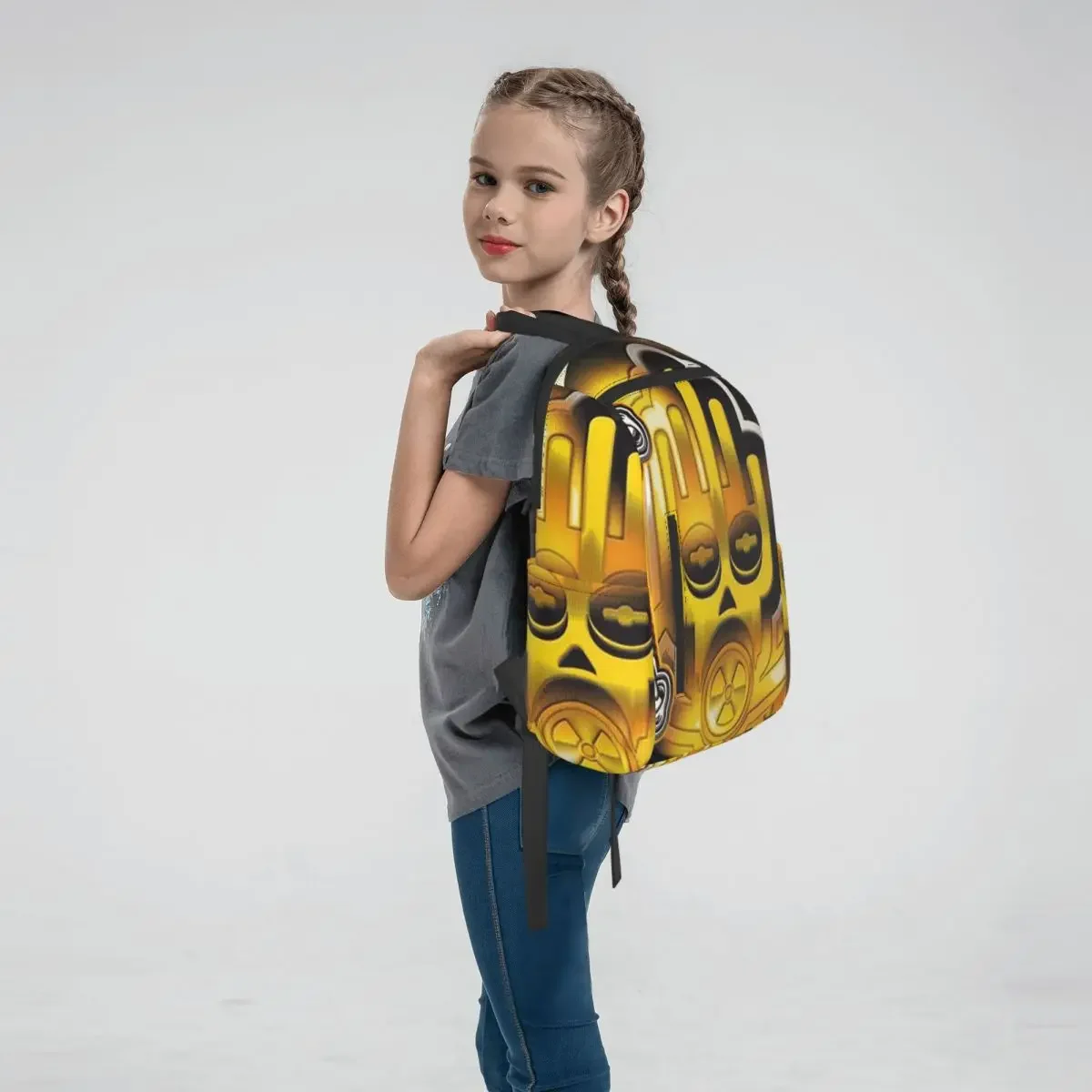 Scorpia - Central Del Sonido Backpack Daypack Kids BookBag School Bag Shoulder Bags for Men Women