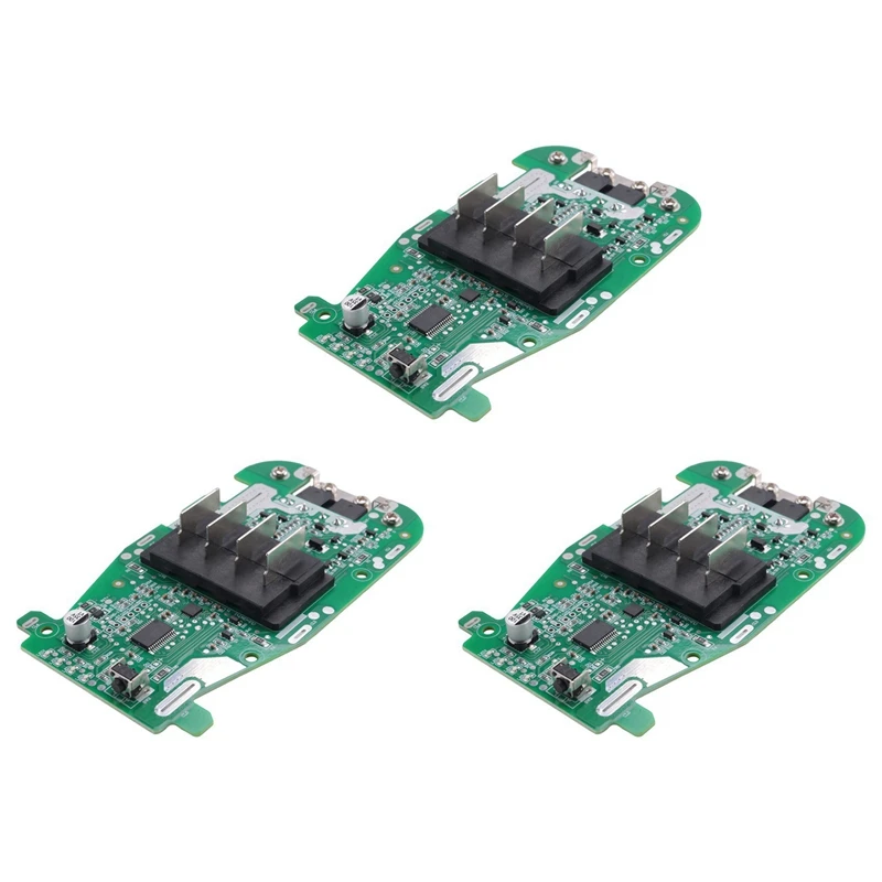 

T82C Hot Sale-3X Li- Battery Charging Protection Circuit Board For 18V RIDGID R840083 R840085 R840086 R840087 Power Tool Batt