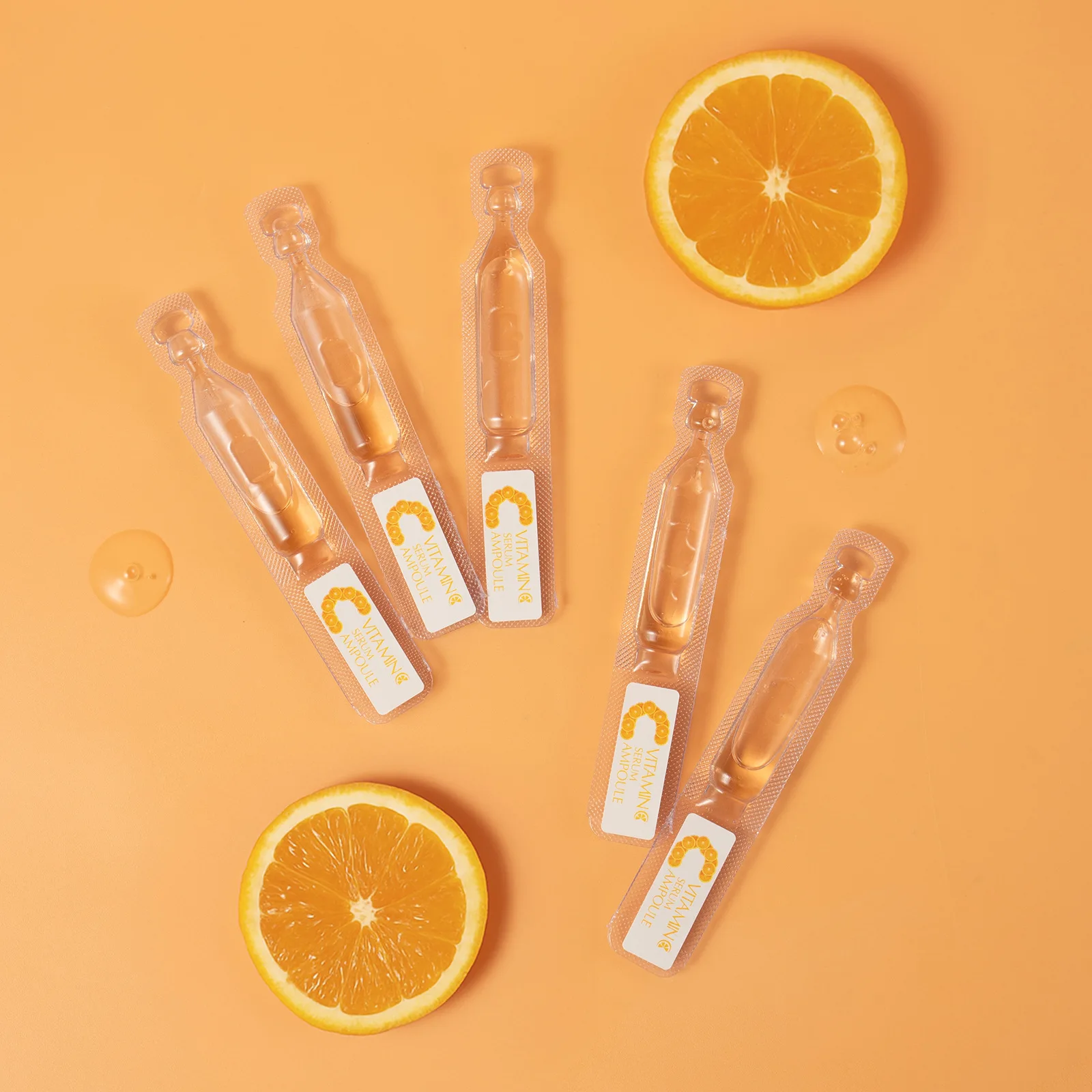 

LAIKOU Vitamin C Ampoule 2ml x 10pcs, Hydrating Moisturizing Face Serum for Dry Skin, Brightening Anti Aging Skin Care