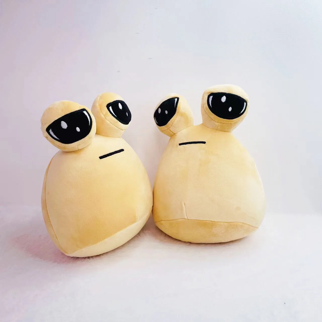 22cm Hot Game My Pet Alien Pou Plush Toy Furdiburb Emotion Alien Plushie Stuffed Animal Pou Doll Birthday Christmas Gift