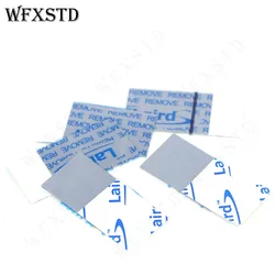 0.12mm Silicon Thermal Pad 16*25mm For LAIRD Laptop notebook Graphics memory Beiqiao CPU GPU Thermal Silica Thermal pad
