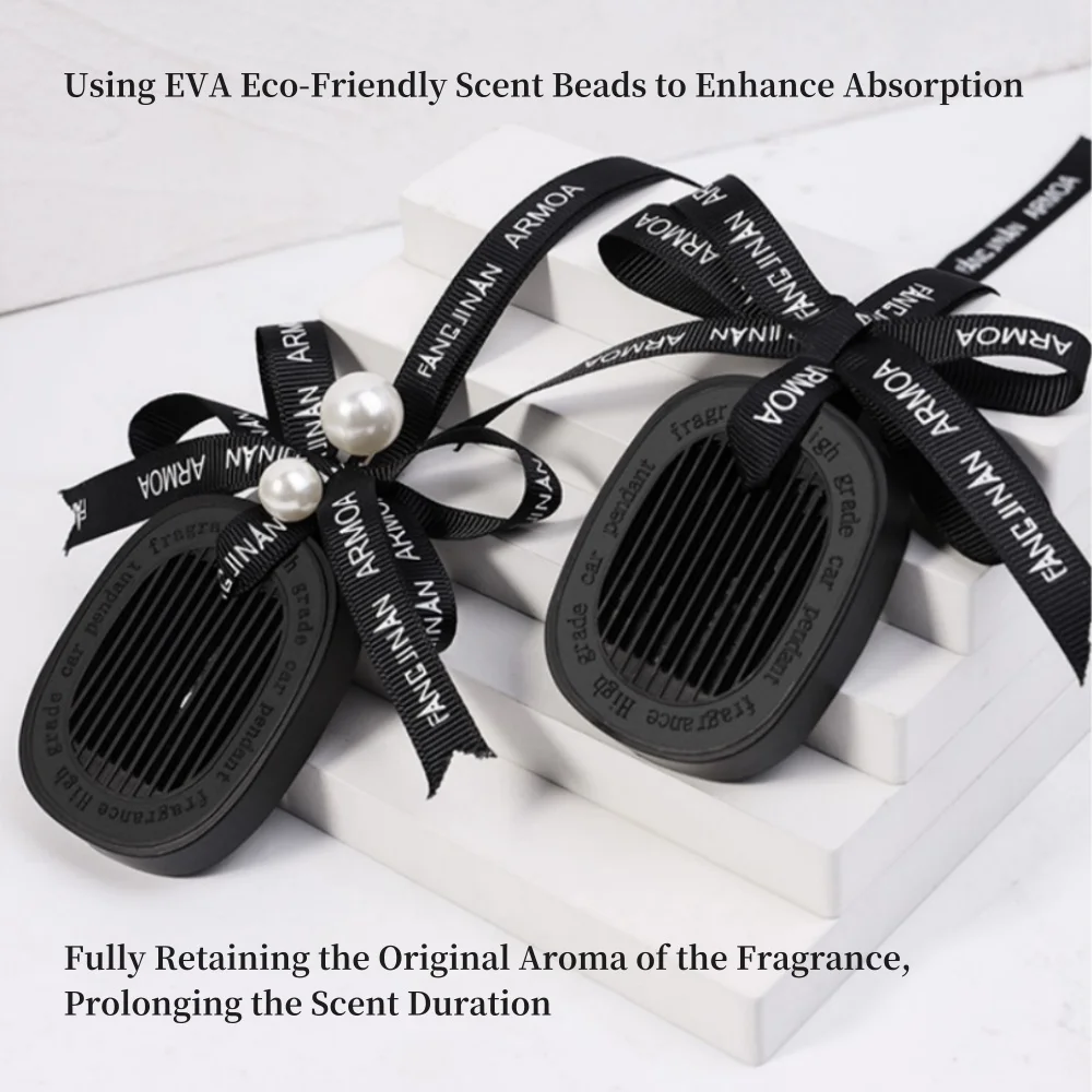 معطر هواء للسيارة مع عطر وربطة عنق معلقة لتزيين عطر يدوم طويلاً وعطر متعدد الأغراض #3