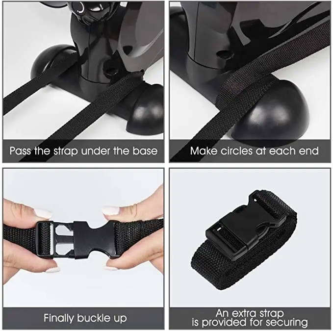 Under Desk Mini Elliptical Bike Portable Home & Office Exercise Equipment 2026 view 5