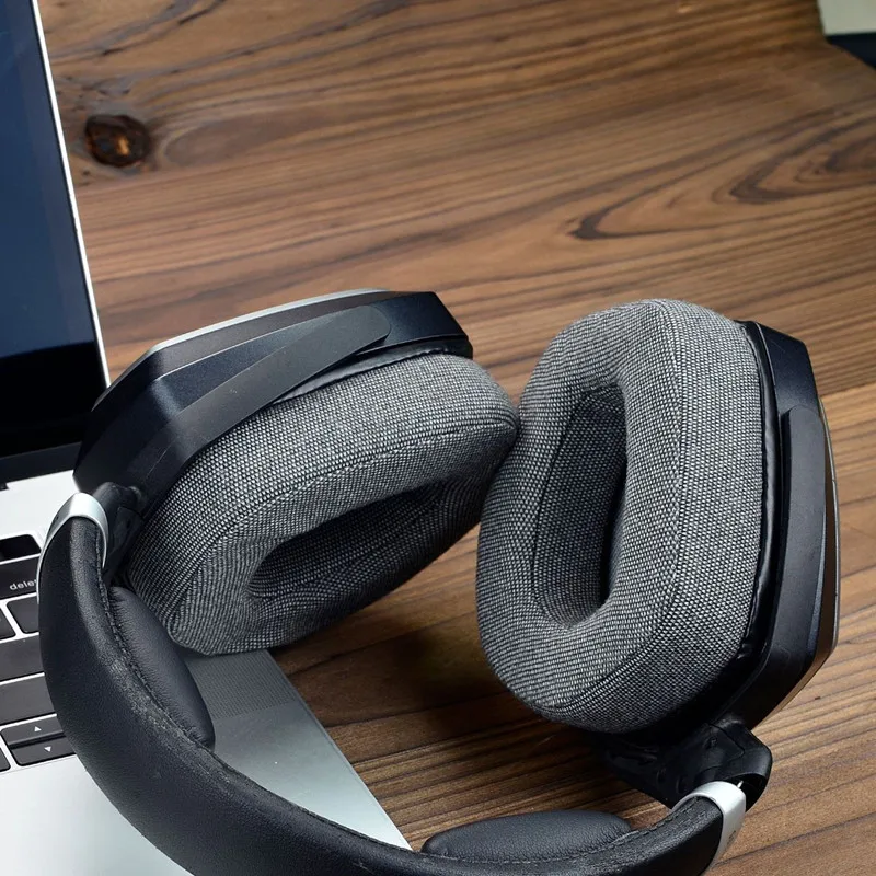 جديد منصات الأذن ل Sennheiser HDR RS165 RS175 RS185 RS195 سماعة بطانة للأذن لينة الجلود رغوة الذاكرة الإسفنج غطاء للأذنين مع مشبك