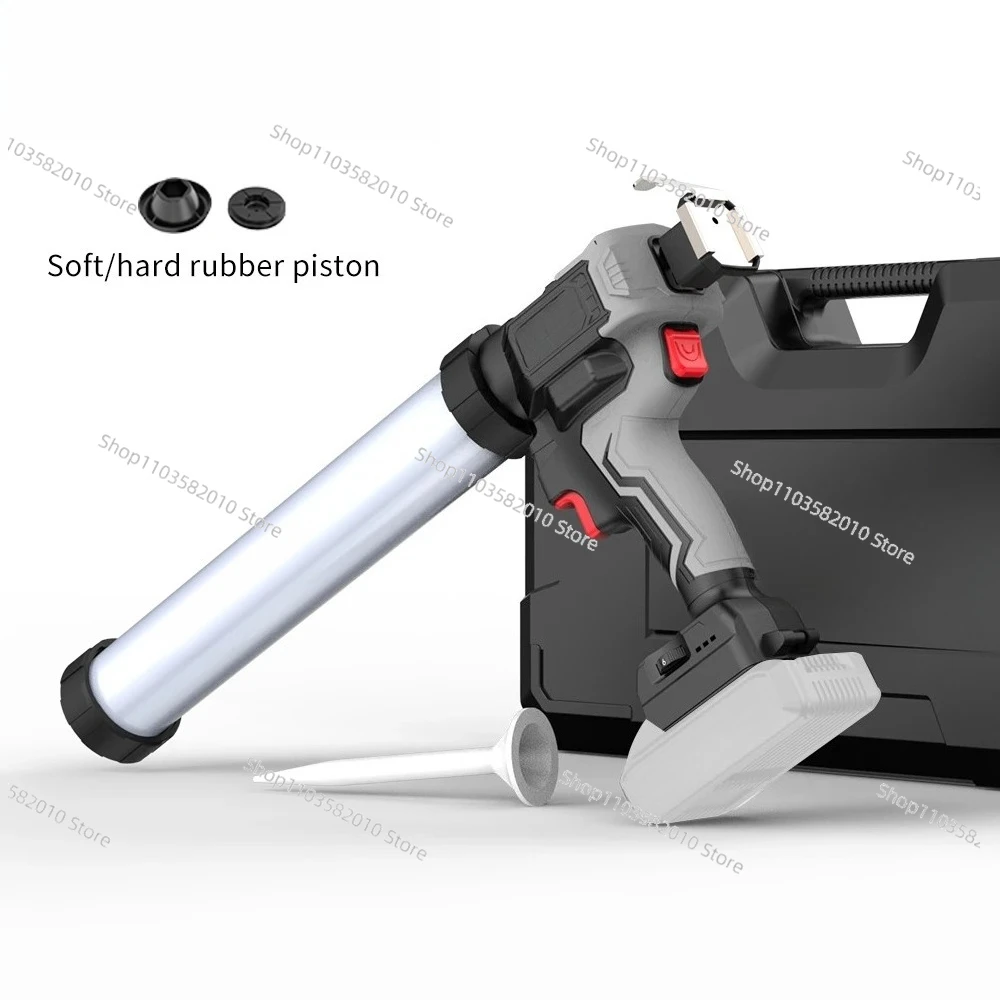 Electric 21V Battery Sewing Glue Gun Brushless Cement Glass Adhesive Glue Electric Caulking Gun