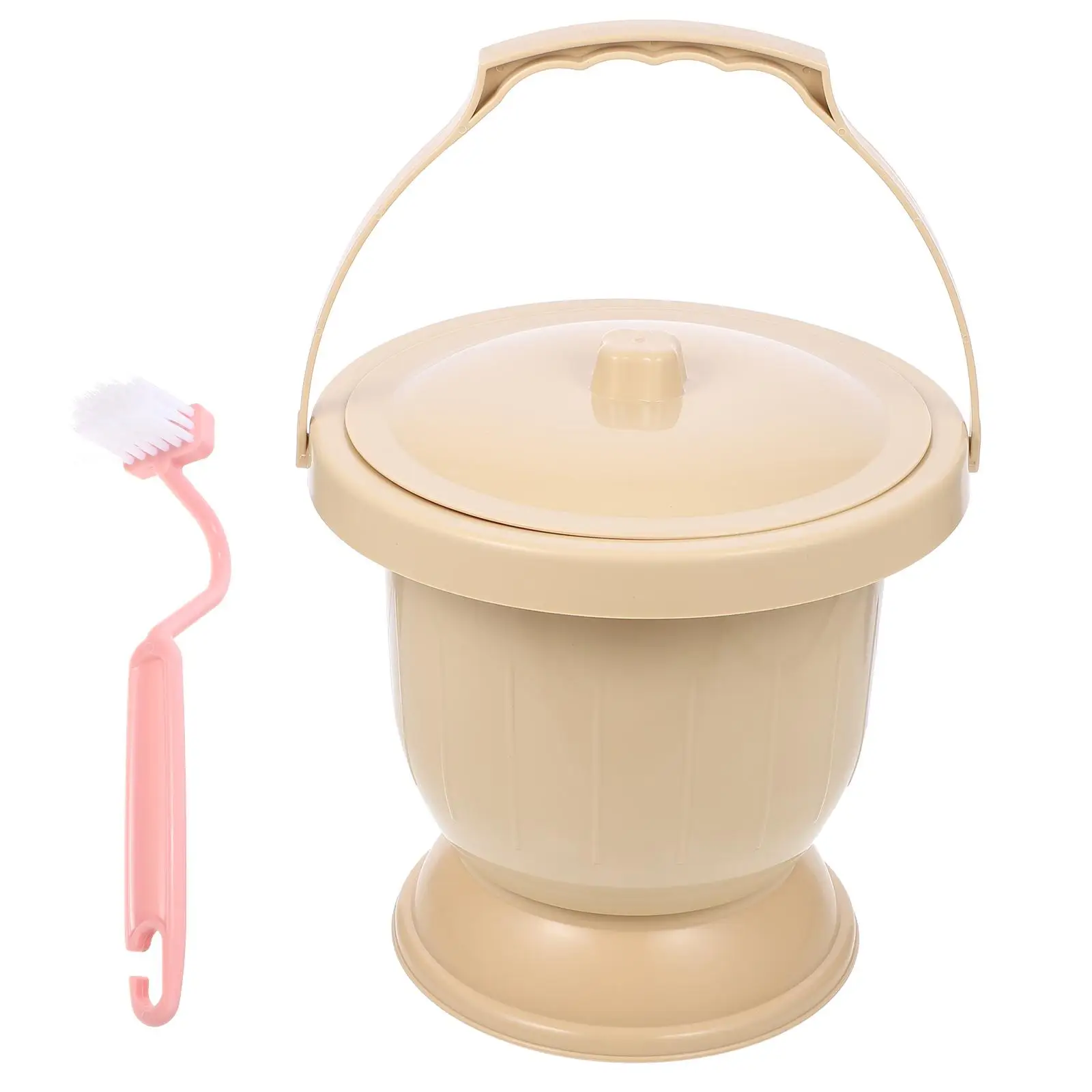 

Urine Bucket Pot Women Children Elderly Portable Pee Cup Potty Training Toilet Seat Dust-proof Spittoon Night Urine Pot Bedpan