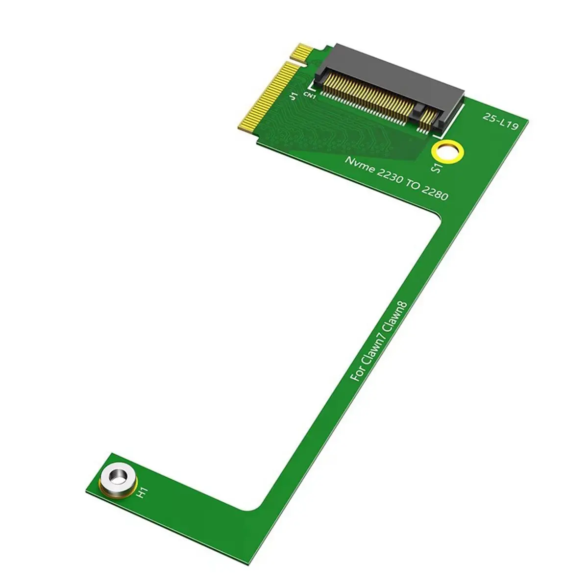 [VALUE PACK]For Claw7 Claw8 Conversion 2230 to 2280 SSD Hard Drive Expansion Adapter NVME M-Key M.2 PCIE 4.0 Adapter