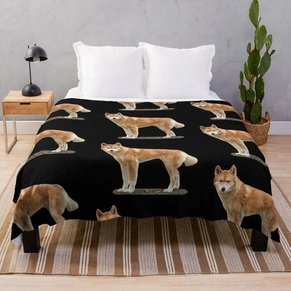 

Dingo 4 Throw Blanket Breathable Lightweight Blanket for Adults Kids