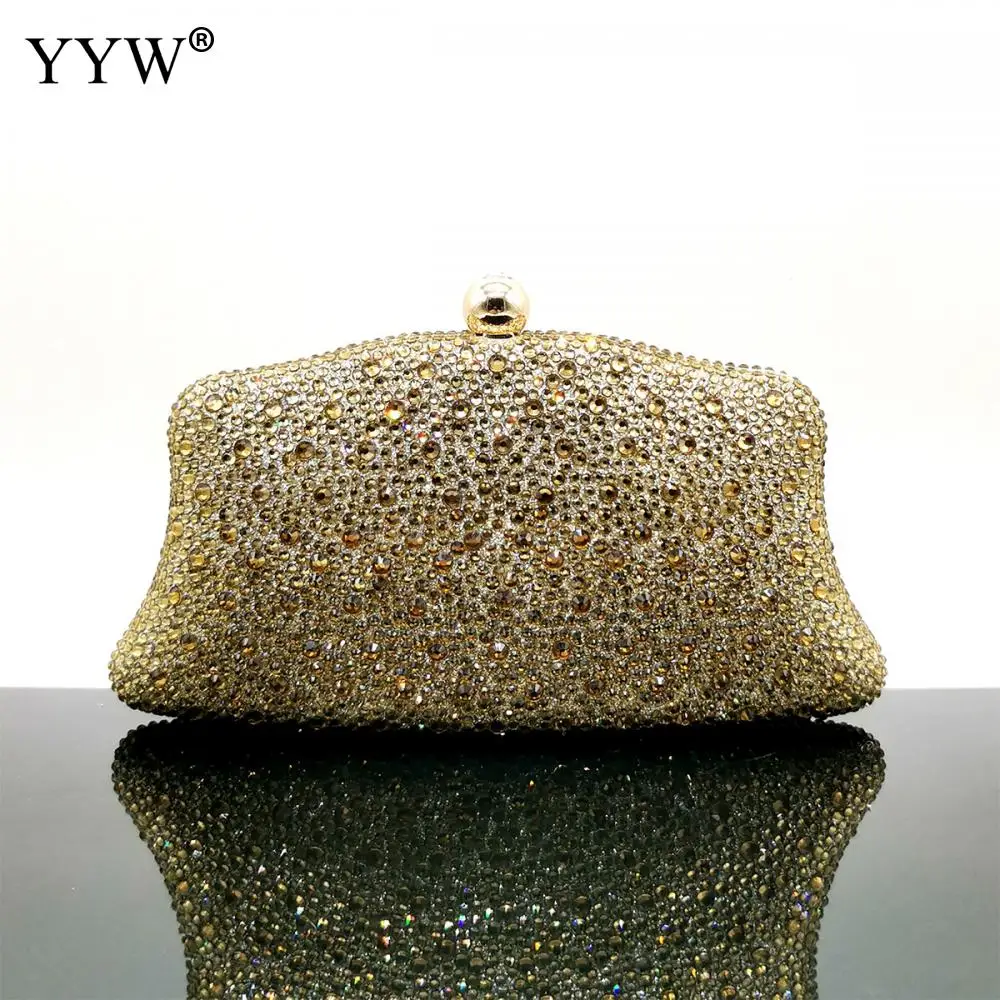 

Women Rhinestones Clutch Purse Fashion Minaudiere Bag For Party Wedding Crystal Evening Bags Handbag Bridal Clutches Bag Lady