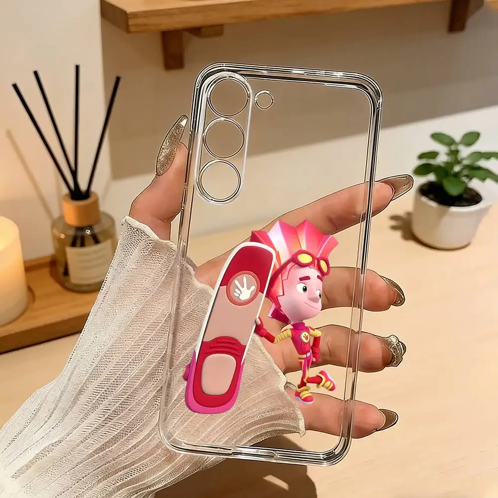 R-Russian animation T-The Fixies Phone Case For Samsung Galaxy A71,A70,A52,A51,A40,A30 Transparent Cover