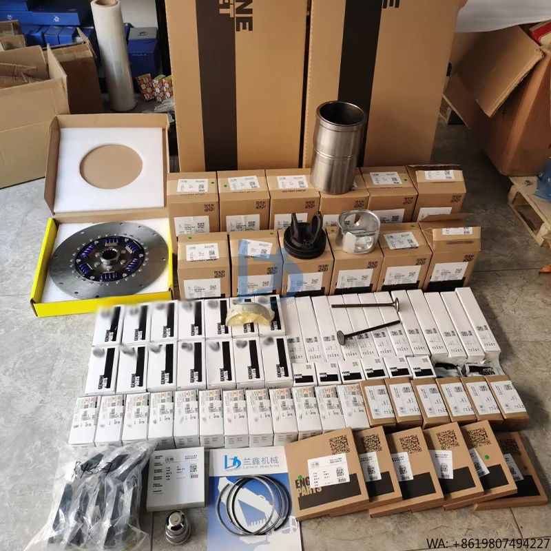 Spare Parts Fit 6BT 6BT5.9 6CT M11 QSM11 ISM11 ISC ISL L10 NT855 NH220  Engine Rebuild Overhaul Kit for Cummins NT855