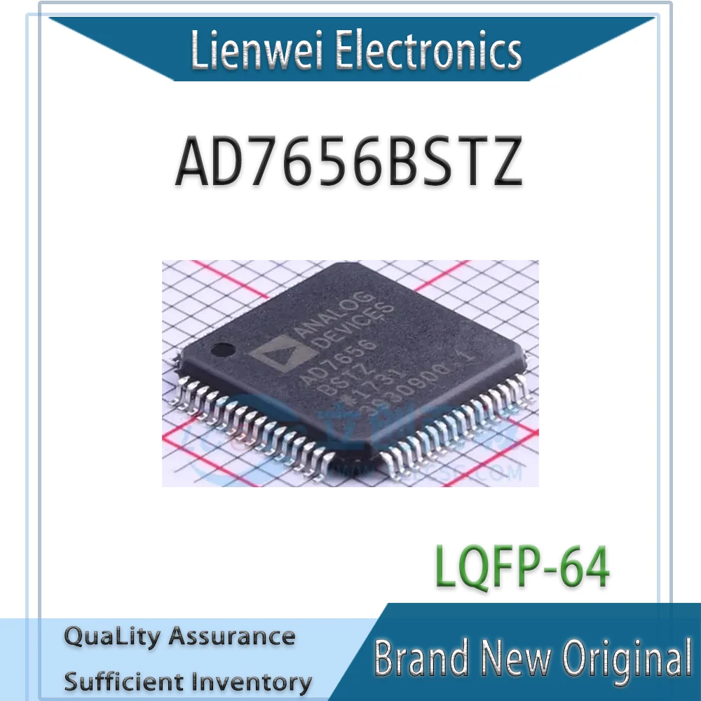 

100% New Original AD7656BSTZ AD7656BSTZ-REEL AD7656 IC Chipset LQFP-64