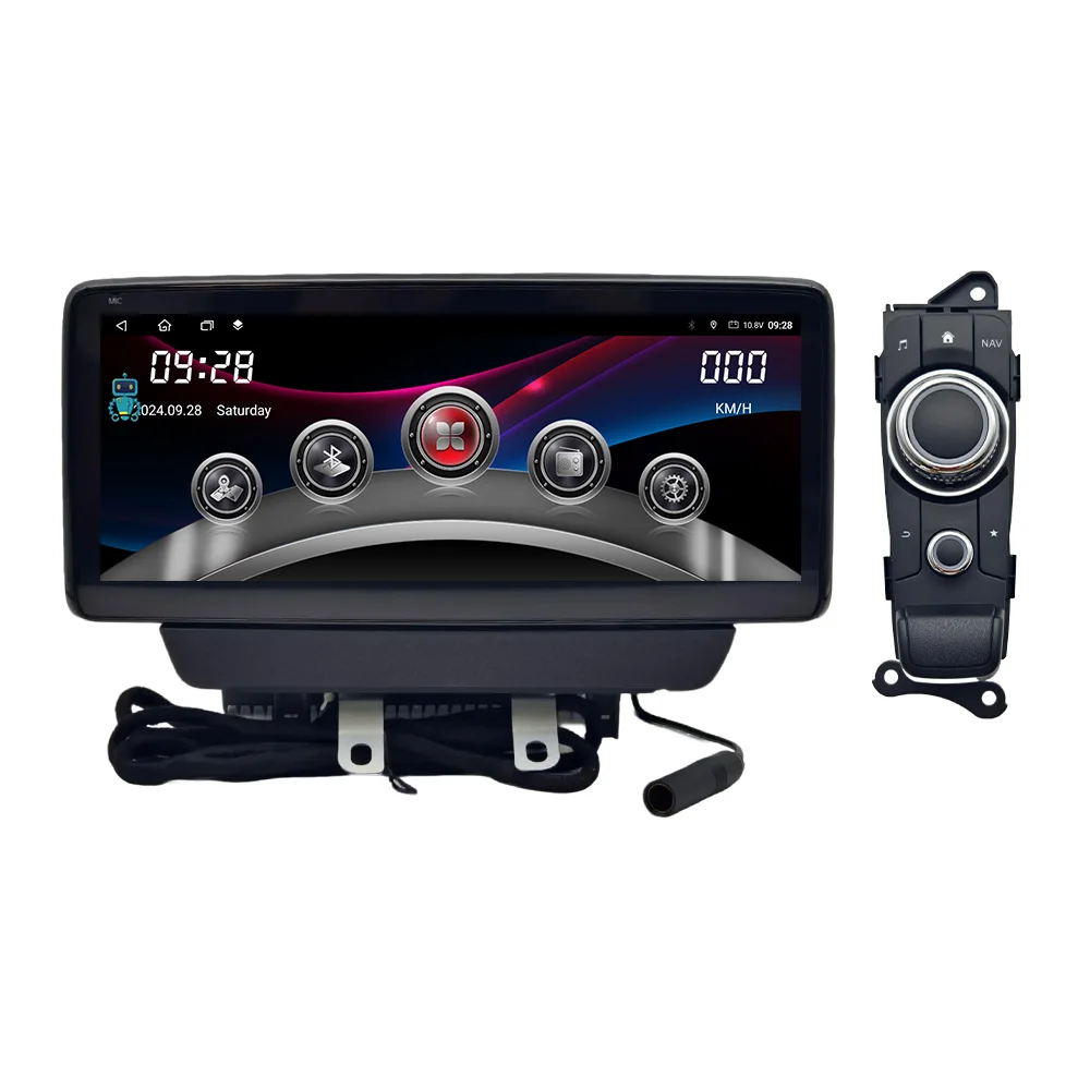 

Baidayu 10.25 Inch Android DSP Dashboard Head Unit Touch Screen 4GB Built-in USB GPS Supports CarPlay for 2 2021-2022